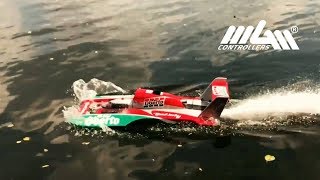Hydroplanes on RC Powerboat meeting Germany