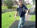 weid guy dancing