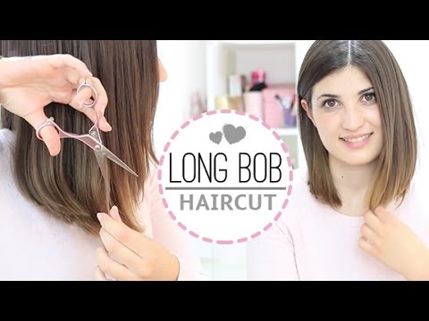 cut your own bob self cut long to bob haircut