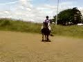 Me And Ebony Cantering :P x