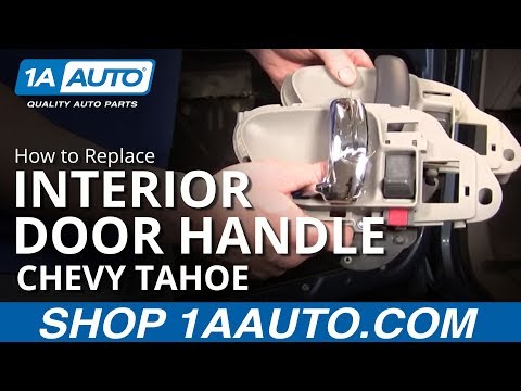 How To Install Replace Inside Door Handle Chevy GMC Pickup Truck SUV 88-98 1AAuto.com