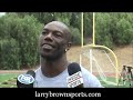 larrybrownsports.com - Terrell Owens workout