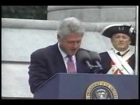 President Clinton campaign stop in ...