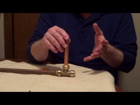 how to solder copper pipe leak