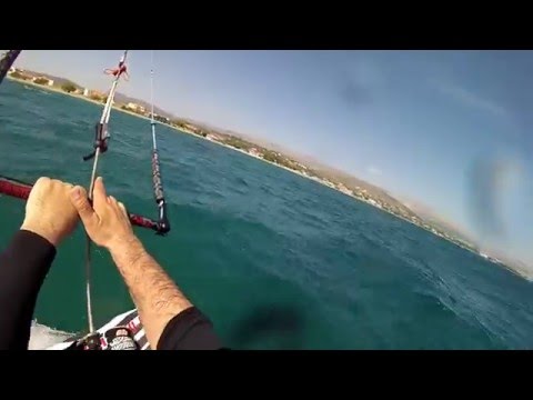 how to self land a kite
