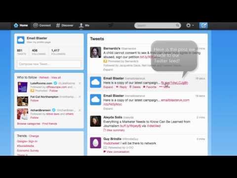 how to sync twitter to facebook