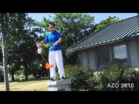 Para este hombre la vida es una acrobacia