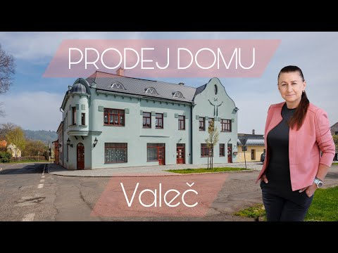 Video Unikátní dům ve Valči – komerční prostor, bydlení ....místo s duší a obrovským potenciálem.