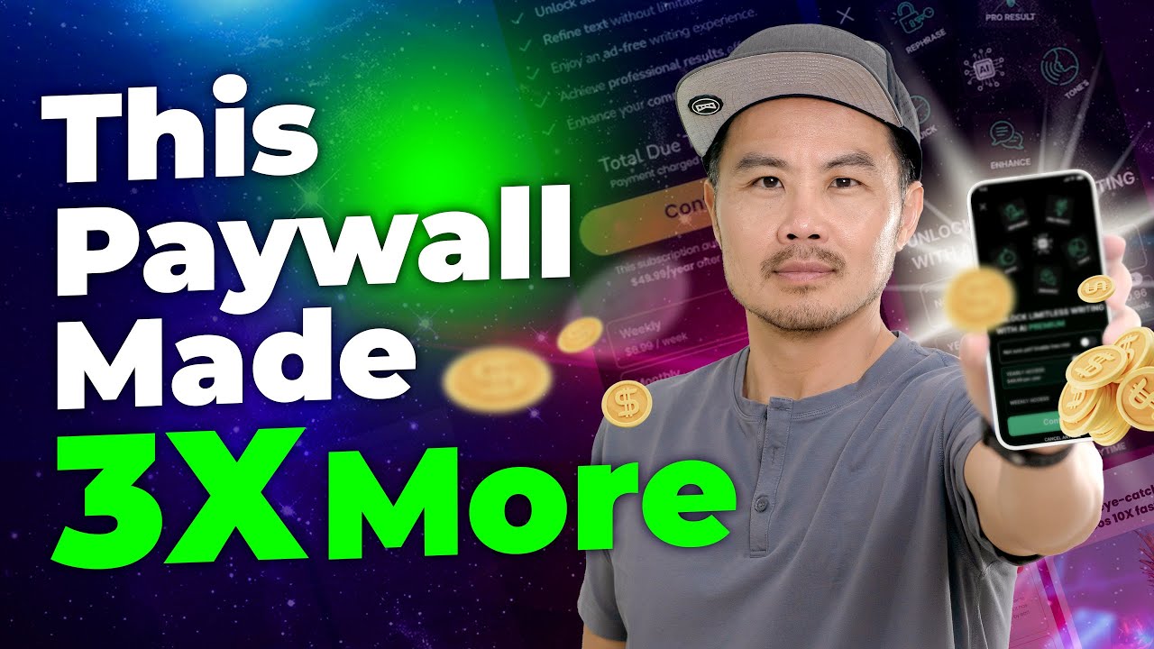 How One Simple Paywall Test 3x’d Revenue for Our AI App (Case Study) 🚀