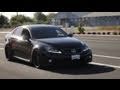 2011 Lexus ISF on 20's Lowered on KW V3 Adjustable Coilovers (install vid)