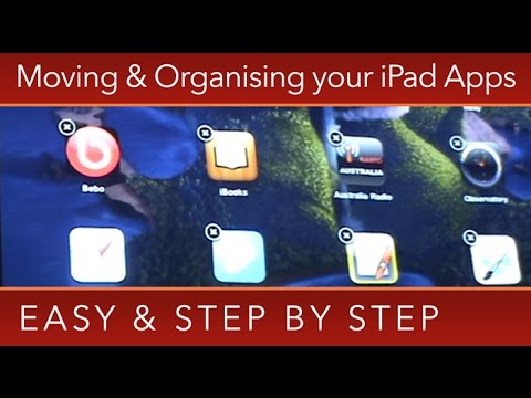 iPad How To: Moving & Organising iPad Apps