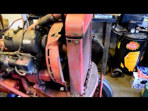 how to remove farmall m radiator