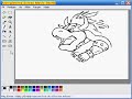 Bowser in MS Paint