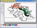 Bowser in MS Paint Bowser in MS Paint