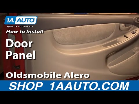 How To Install Replace Door Panel 99-04 Oldsmobile Alero 1AAuto.com
