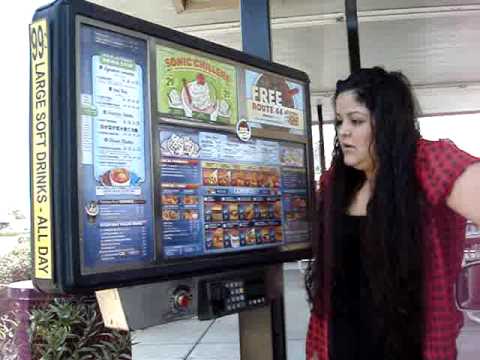 how to order at sonic