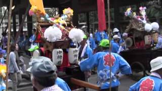 比良賀神社大祭(3)宮入り・唄舞い奉納