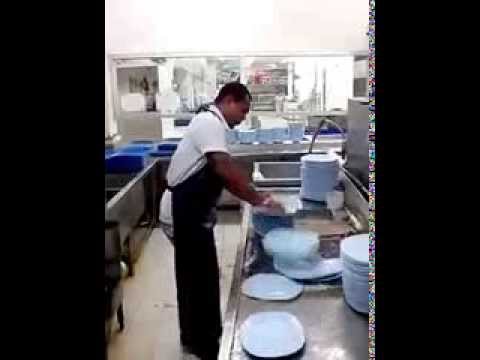 how to be a fast dishwasher