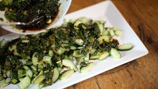 Chef Ian Knauer Recipe – Korean Inspired Cucumber Salad