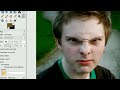 Watch 'Man in tree bark with GIMP Video Tutorial'