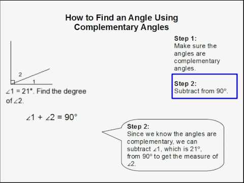 How to find the angle supplementary angles