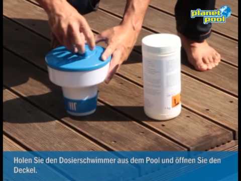 Keime und Bakterien abtöten im Pool -- so wird's gemacht!