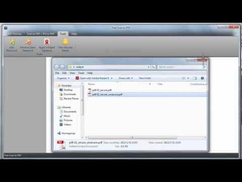 how to remove pdf password free
