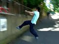 Parkour UNSW training session