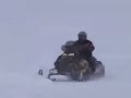 snowmobiling on AMSOIL