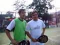 Saludos de J.M.Diaz y F.Belasteguin a Padelmania.com