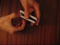 A performance of 8 perfect (out) faro shuffles, demonstrating the retention of the entire deck order.