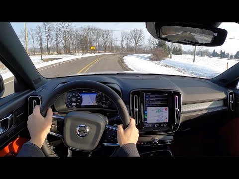 2020 volvo xc40 t5 awd r design pov review