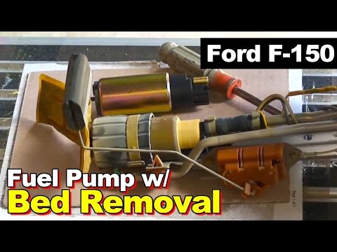 1999 Ford F150 Fuel Pump Replacement with Bed Removal, Also works on 1997 1998 2000 2001 2002 2003