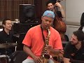 steve coleman playing with students at a sim workshop.  www.schoolforimprov.org