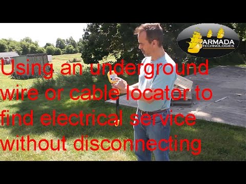 how to locate electrical lines underground