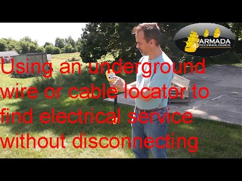 how to locate underground wires