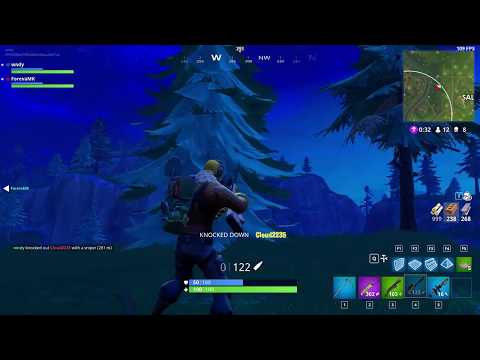 Fortnite Insane 281m snipe!