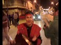 fallas d'alginet 2008. la charanga sol y sombra de quintanar de la orden, acompa�ada de algunos m�sicos de alginet, la liamos en una especie de desfile/galopeo que all� llamaban: 