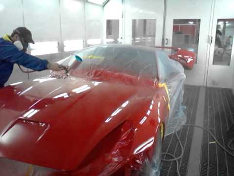 How to paint a Ferrari California