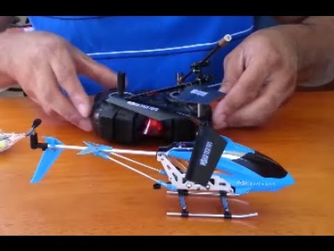 how to control toy helicopter