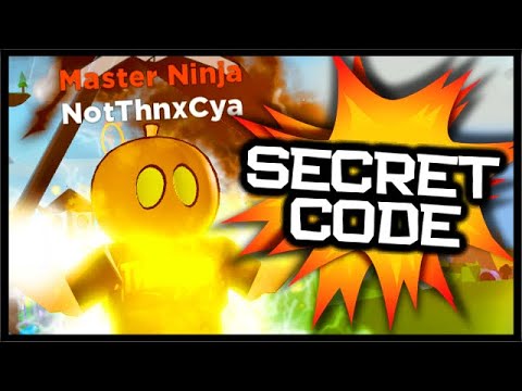 Secret Code Location Master Ninja Rank Best Weapon Roblox