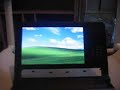S.Book Cloudbook. XP Bootup. Office 2003 Touchscreen.