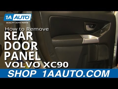 How To Install Replace Rear Door Panel Volvo XC90 1AAuto.com