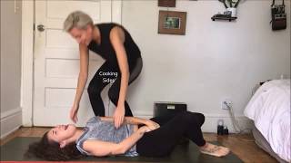 Knee to the crotch women