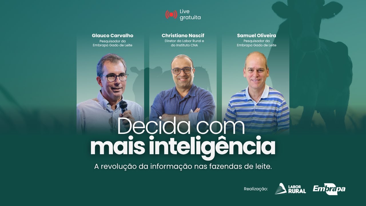Decida com mais inteligência - A revolução da informação nas fazendas de leite