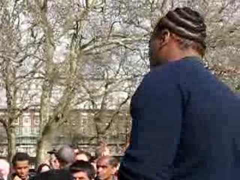 0 Speakerss Corner, oradores en Hyde Park