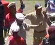 Ex President of Pakistan Pervez Musharaf Dancing with Chitral Polo Team