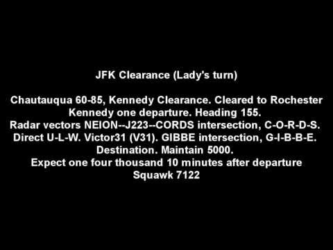 clearance - Blank spaces deleted. Last readbacks not subtitled on purpose. Audio from LiveATC.