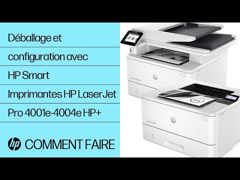 Imprimante Tout-en-un HP DeskJet 2722e Installation