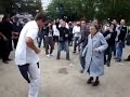 Techno dancing grandma - awesome - http://is.gd/505SM